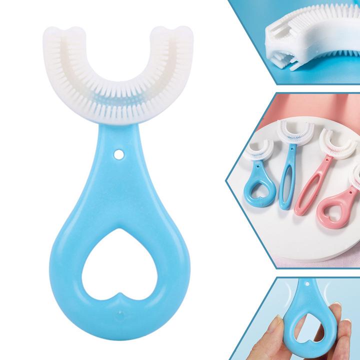 Cepillo de dientes en shape de U para niños de 360°