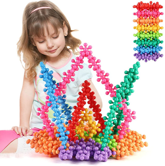 3D BUILDING BLOCKS™ - DESARROLLA LA CREATIVIDAD - BLOQUES DE CONSTRUCCIÓN COPO DE NIEVE